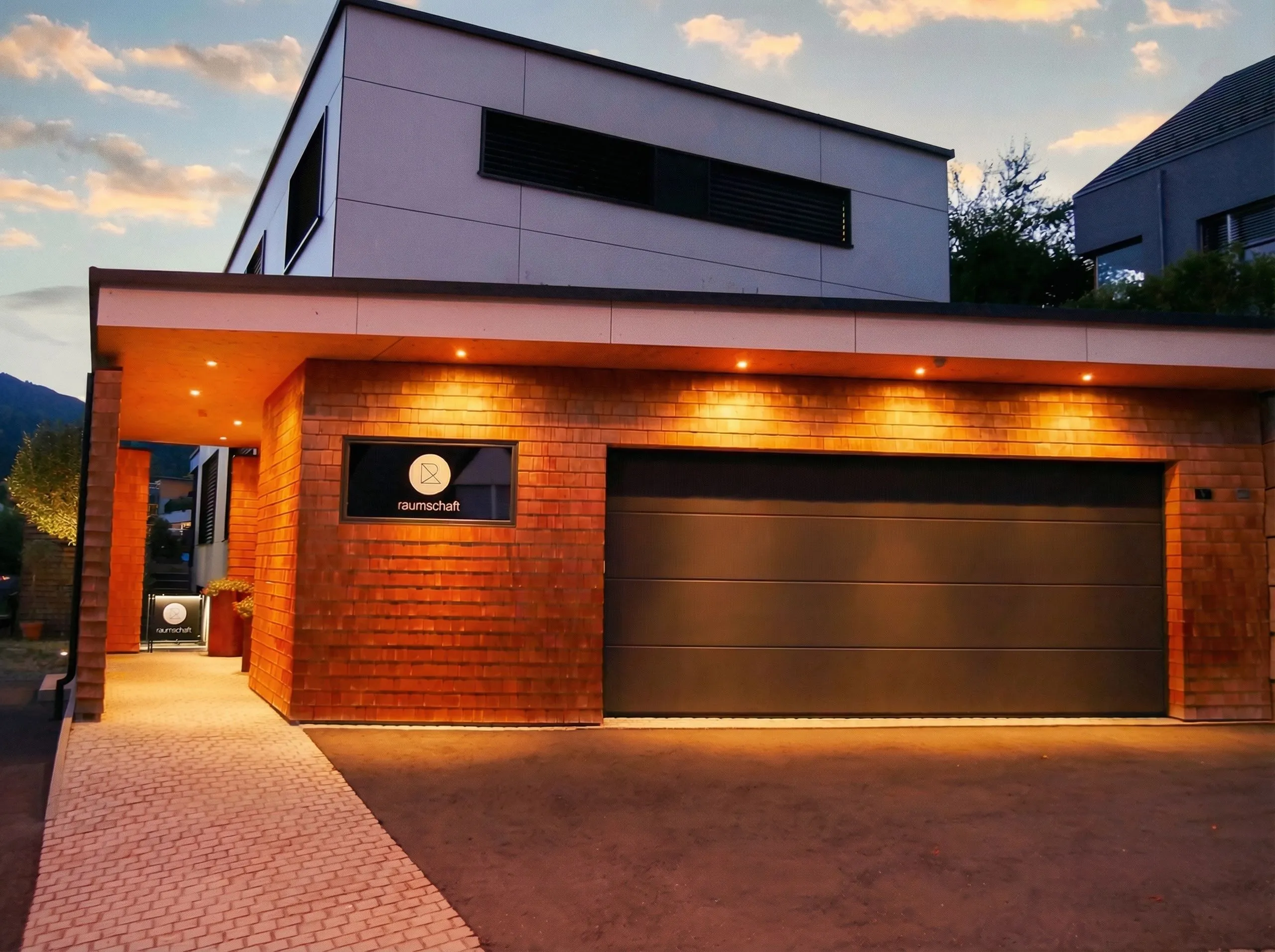 Eingang Büro raumschaft