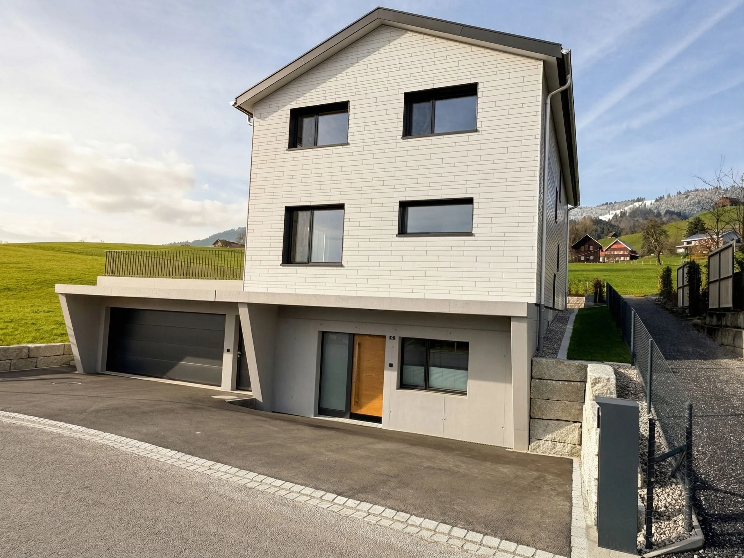 EFH Schläpfer Buschror Altstaetten – Hauptansicht