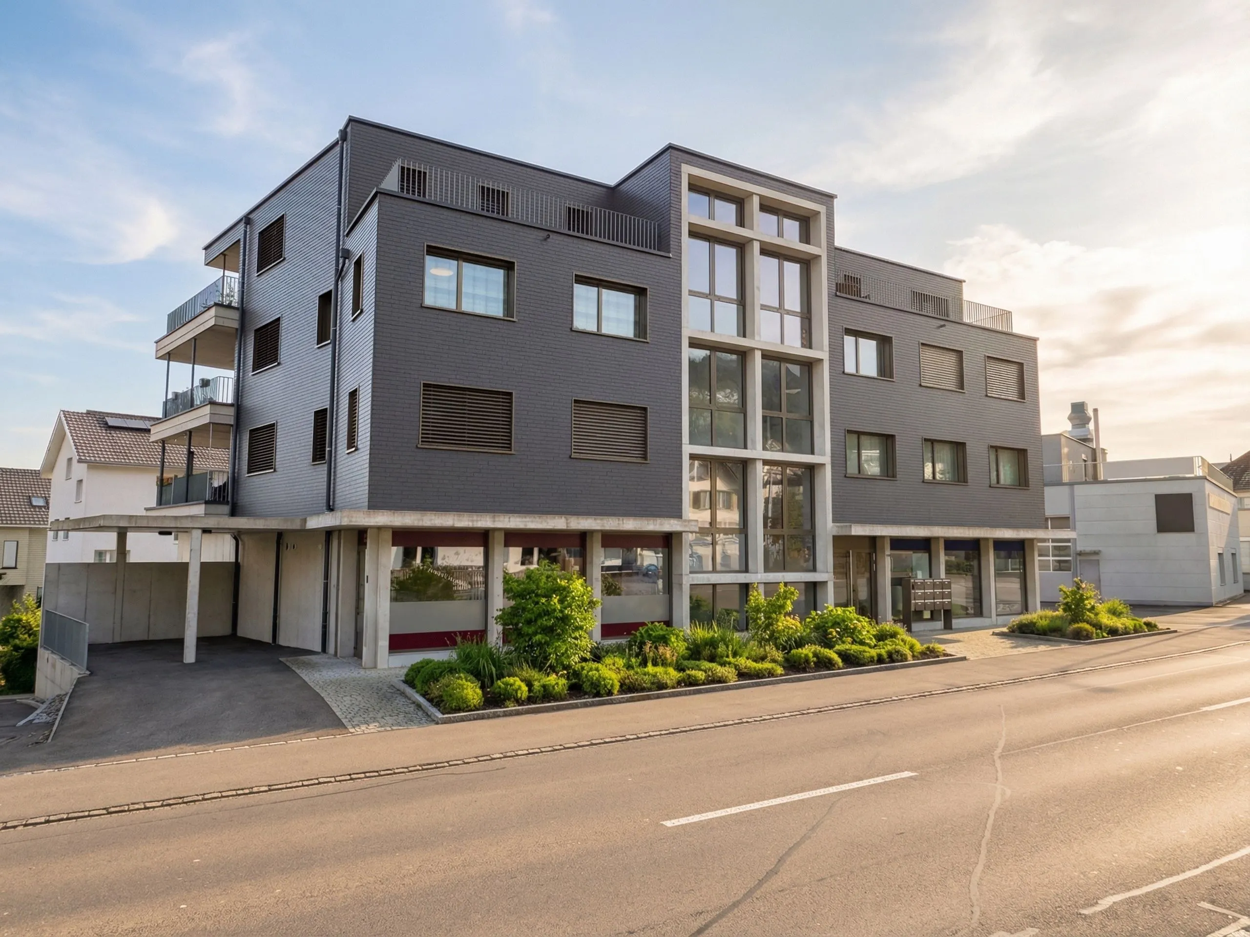 Haupteingang Moospark AG